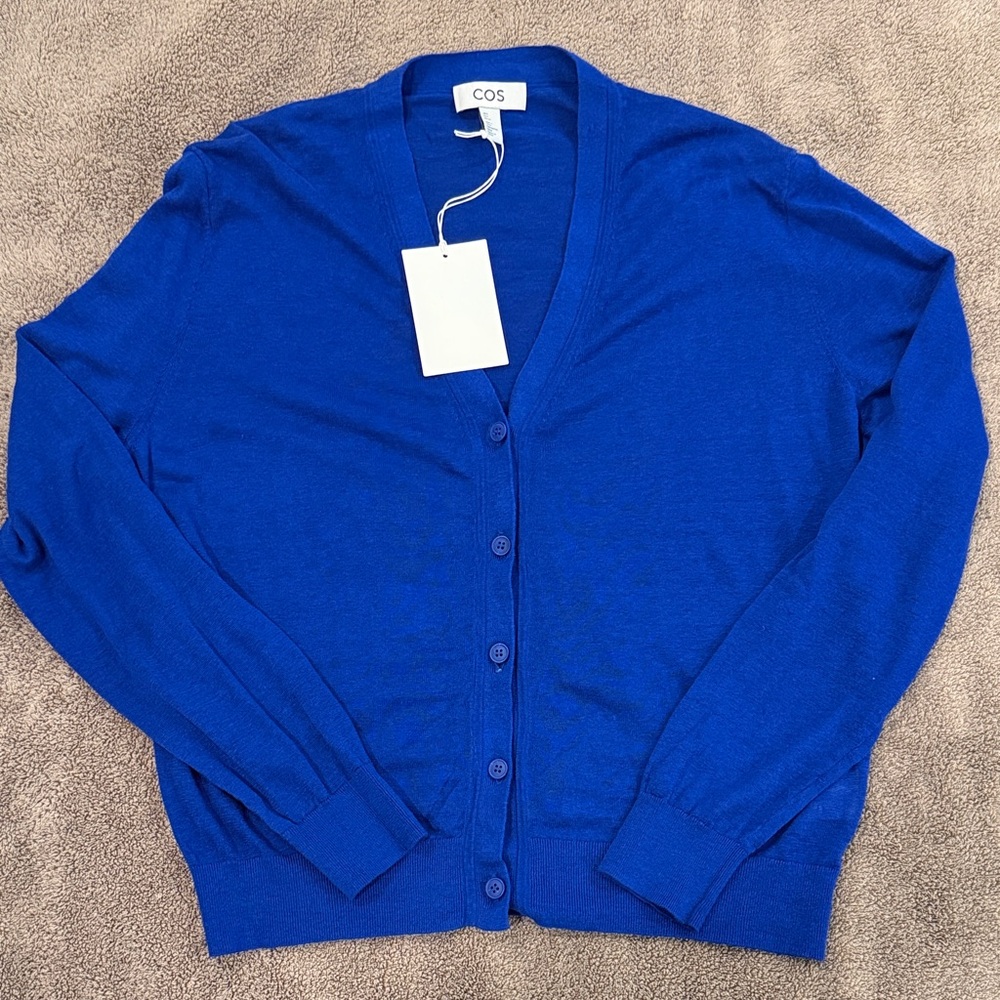 COS Vibrant Blue Women's Cardigan